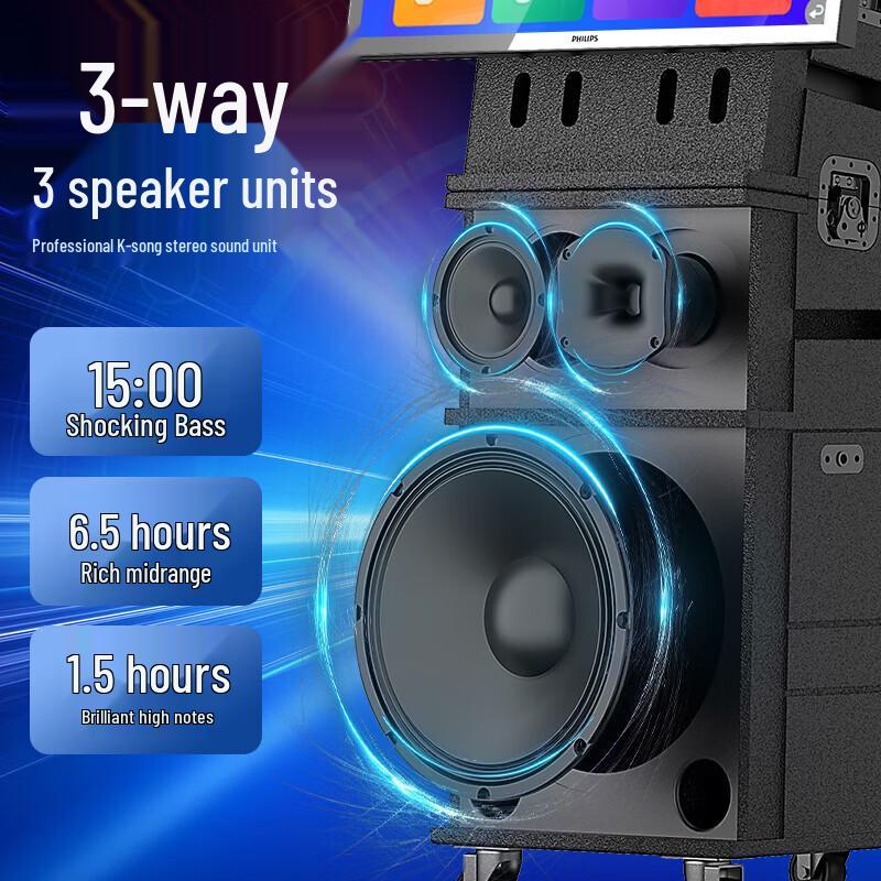 Philips SD809 All-in-One KTV Audio System CN plug (adapter included) (CN version)