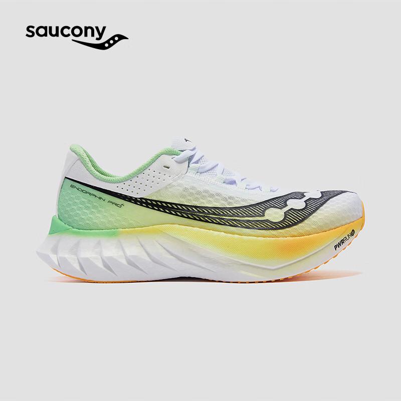 Saucony Women s Endorphin Pro 4 Carbon Plate Racing Running Shoes 24.5 cm