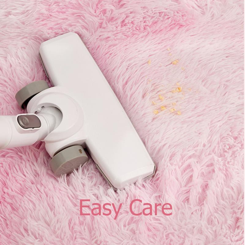 Pink Kids Carpet For Girls Bedroom Decoration Nordic Large Living Room 'S Rugs Fluffy Hall Carpets Soft Plush Nursery Play Mats