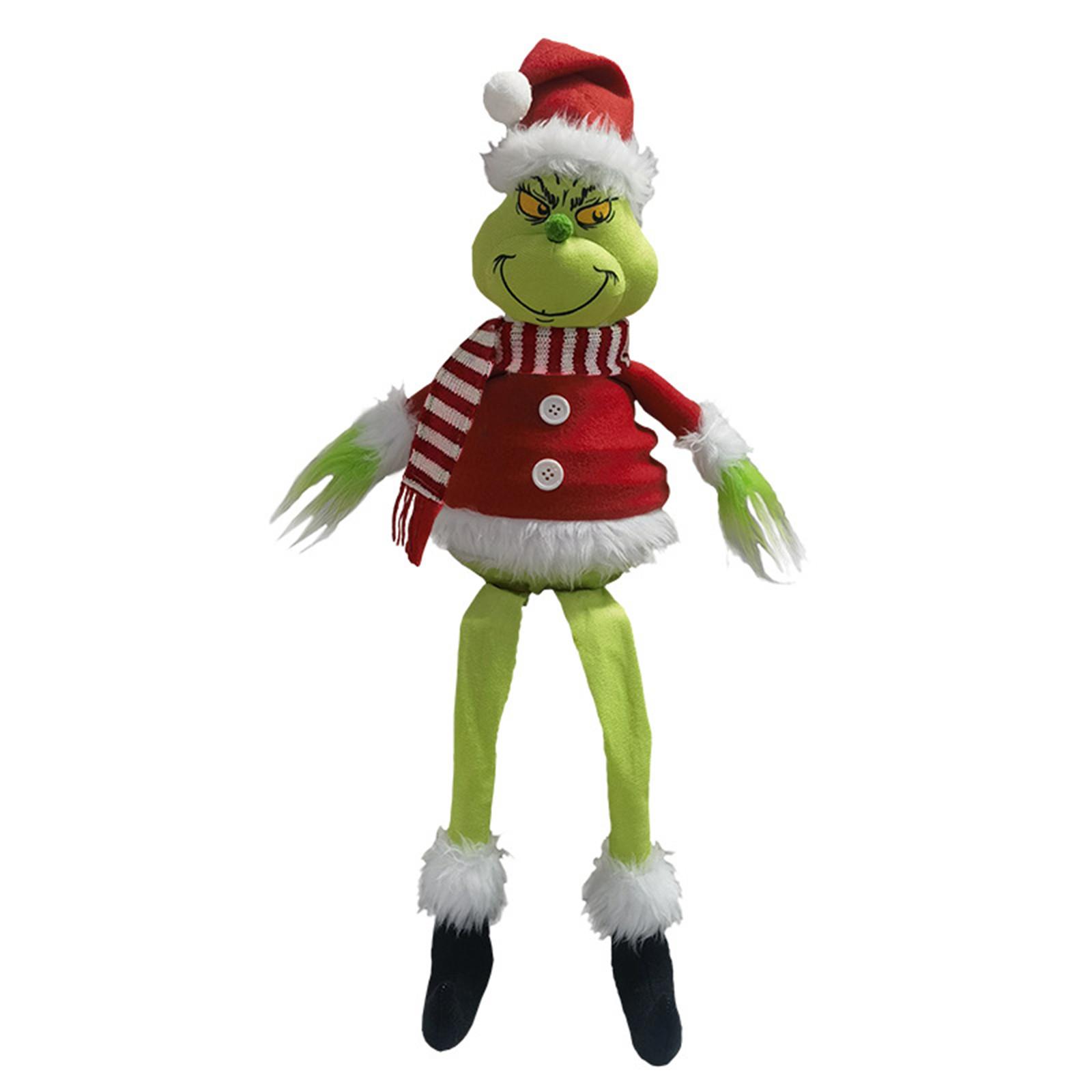 

Рождественская машина зеленая бархатная сумка для автомобиля, ежедневные настольные украшения из салфеток One Size