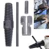PVC Pipe Threading Tool for Electric Drill Compact PVC Pipe Threader Set Threading Tool for Efficient Pipe Installation