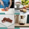 Acrylic Transparent Cutting Boards Food Chopping Board for Kitchen Counter Countertop Protector Antislip Chopping Block