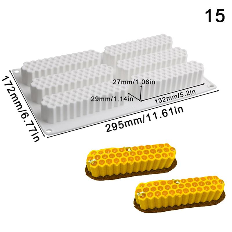 1 Stuks Ananas Peer Perzik Fruit Serie Taart Siliconen Vorm Mango Sinaasappel Bakken Mousse Vorm Aardbei Franse Dessert Mousse Vorm