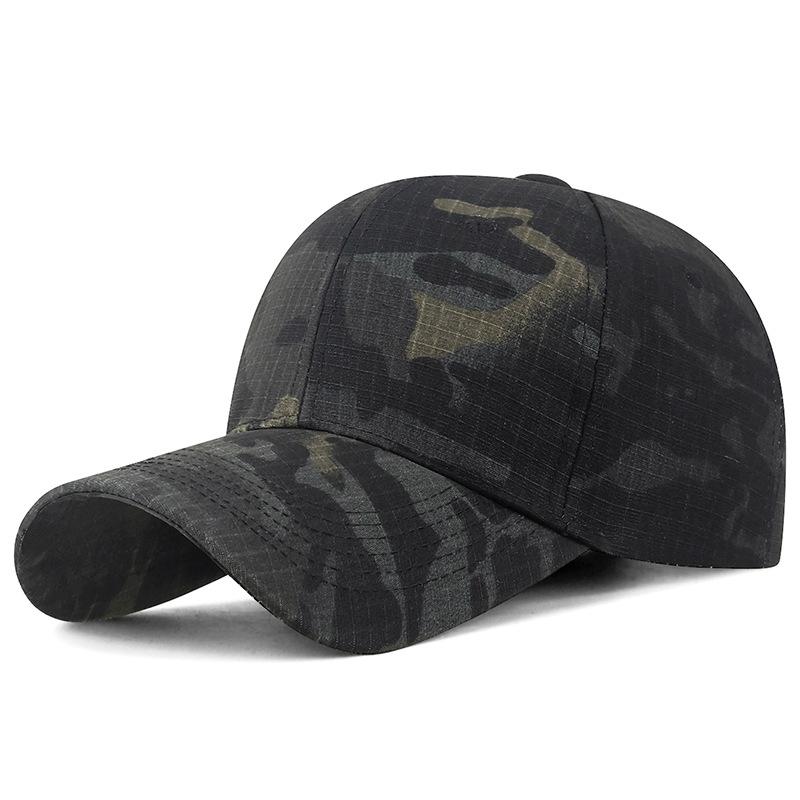 Spring Python Camouflage Tactical Baseball Cap Hard Top Adjustable Sunscreen Cap