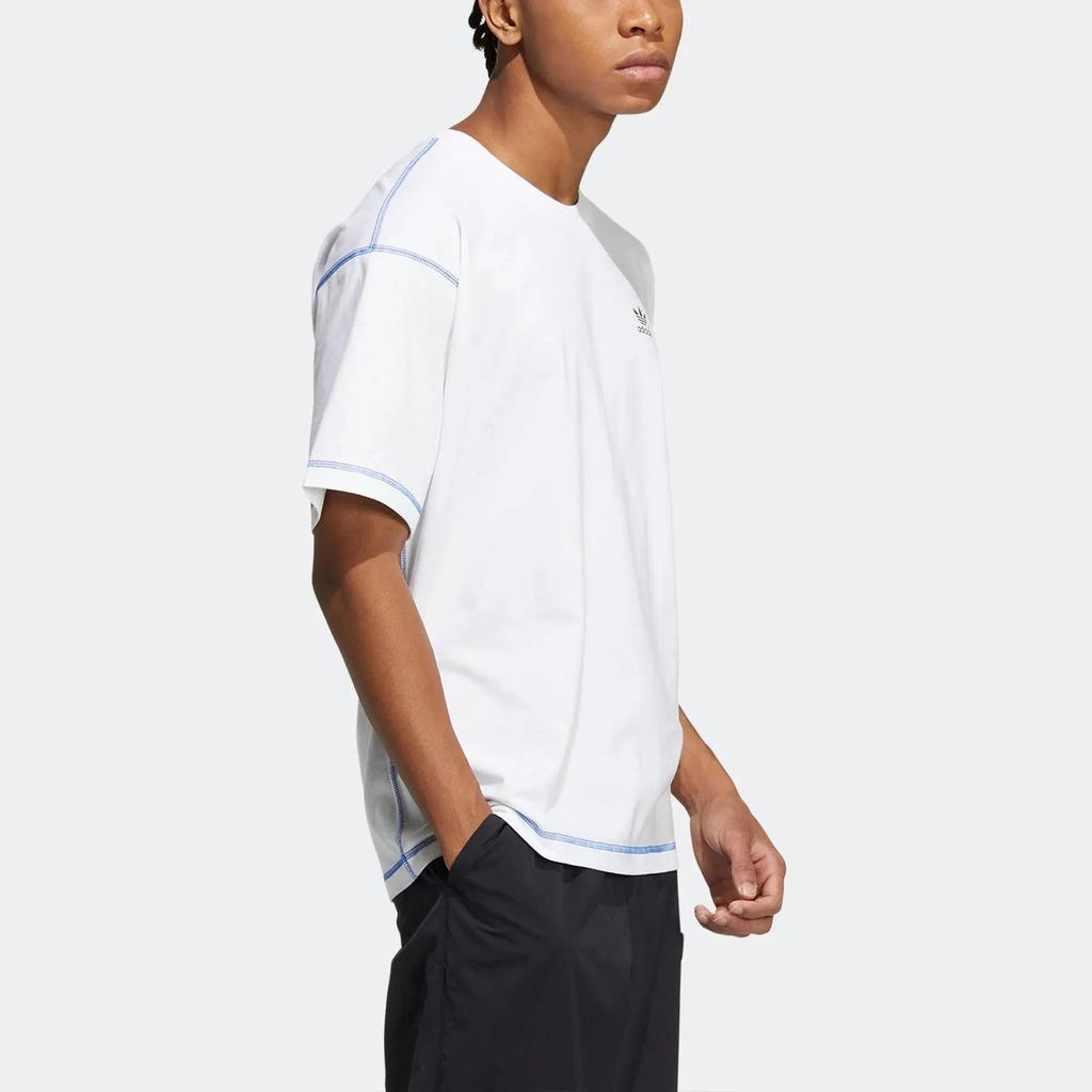 adidas Originals 50TH ANNIVERSARY GRAPHIC T Shirt Men's White (Unisex) T-Shirts HY4686