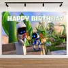 Cartoon ROBOTS Child Birthday Party Decoration Supplies Cup Plate Balloon Tablecloth Banner Photography Background Prop Kid Gift