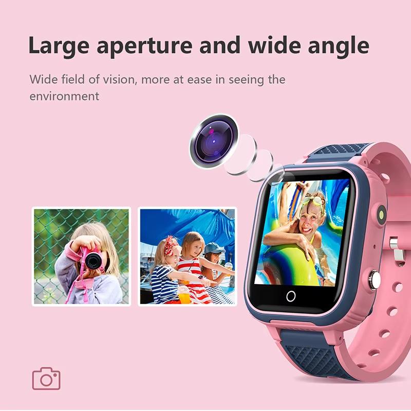 2025 New 4G Smart Watch Kids GPS WIFI Video Call SOS IP67 Waterproof Child Smartwatch Camera Monitor Tracker Location Phone Watch