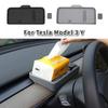 Instrument Panel ETC Storage Box for Tesla Model 3 Y Dashboard Screen Tray Central Control Silicone Box Car Accessories 2023