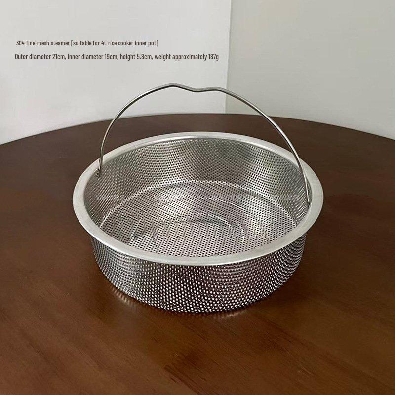Wutuo 304 Stainless Steel Rice Steamer Basket Set