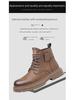 Men's Retro High-Top Winter Martin Boots - Warm Leather Snow Shoes with Velvet Lining