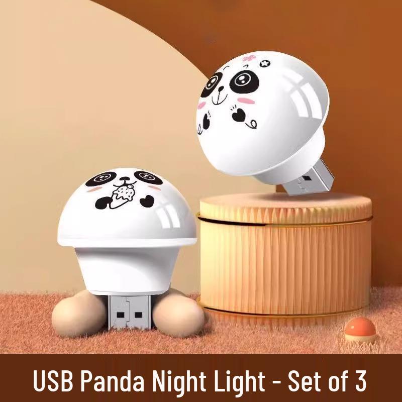 Smart Voice-Control Night Light: USB-Activated LED Eye Protection for Bedroom or Bedside.
