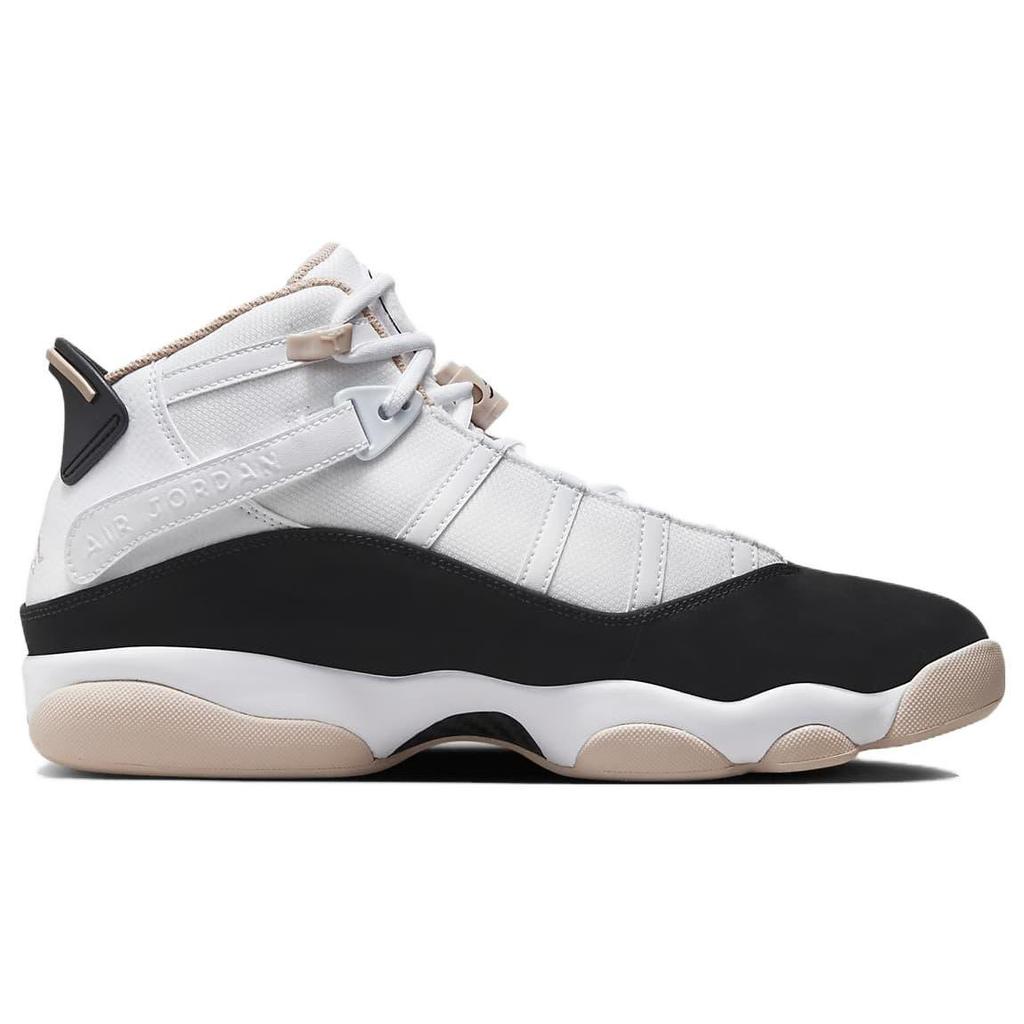 Jordan 6 Rings White Fossil Stone Black 322992-112