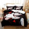 3D Print Anime Omori Bedding Set Boys Girls Twin Queen King Size Duvet Cover Pillowcase Bed boys Adult Home Textileextile