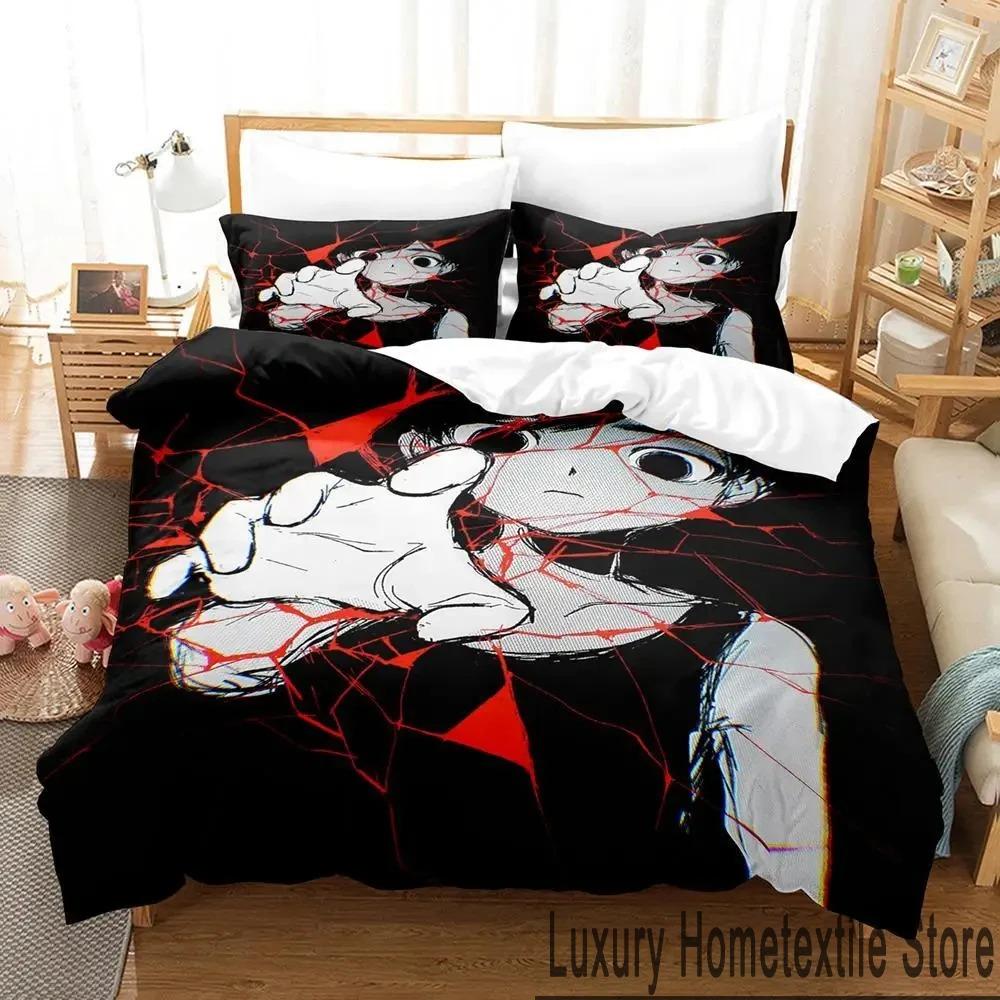 3D Print Anime Omori Bedding Set Boys Girls Twin Queen King Size Duvet Cover Pillowcase Bed boys Adult Home Textileextile
