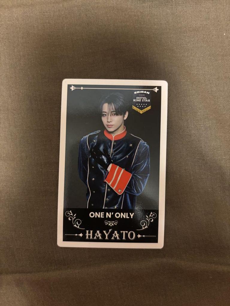 [USED] EbiRai EBiDAN HAYATO ONE N' ONLY Trading Card
