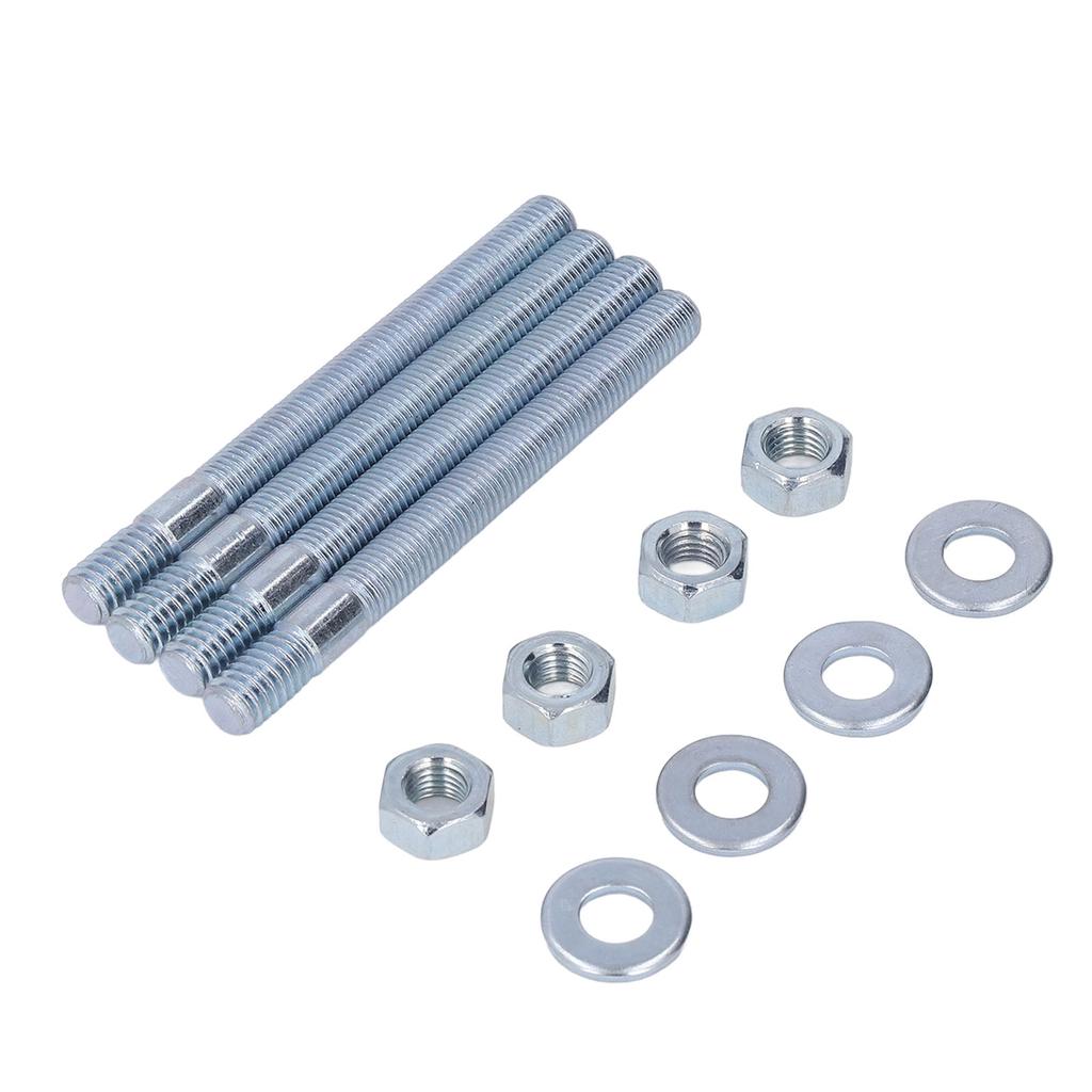 3.5in Carburetor Studs Set Metal Carb Mounting Stud Kit with Spacers for 5 16in Threads Intake Manifold