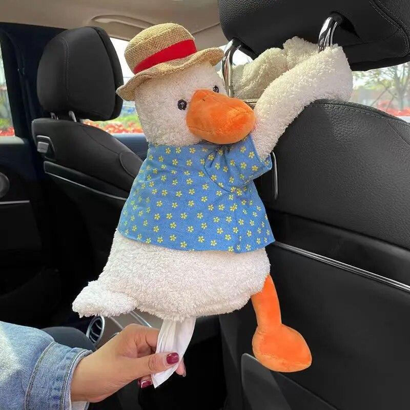 

Автомобильный ящик, автомобильная подвесная сетка, желтая утка, креативный милый автомобильный тканевый мешок, длинные руки, утка, игрушки из ткани, многофункциональные автомобильные принадлежности