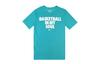 Nike T Shirts Men's Blue Crew Neck Moderate Straight Fit CT5970-366