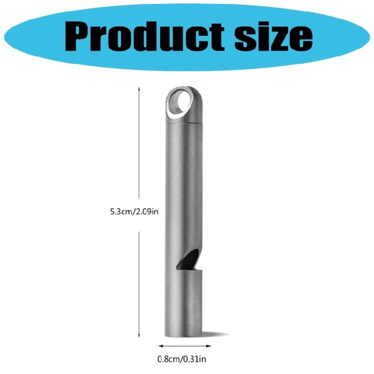 Outdoor Emergencies Whistles Survival Training Whistles with Keyring Pocket Tool for Outdoor Wild Hiking Training