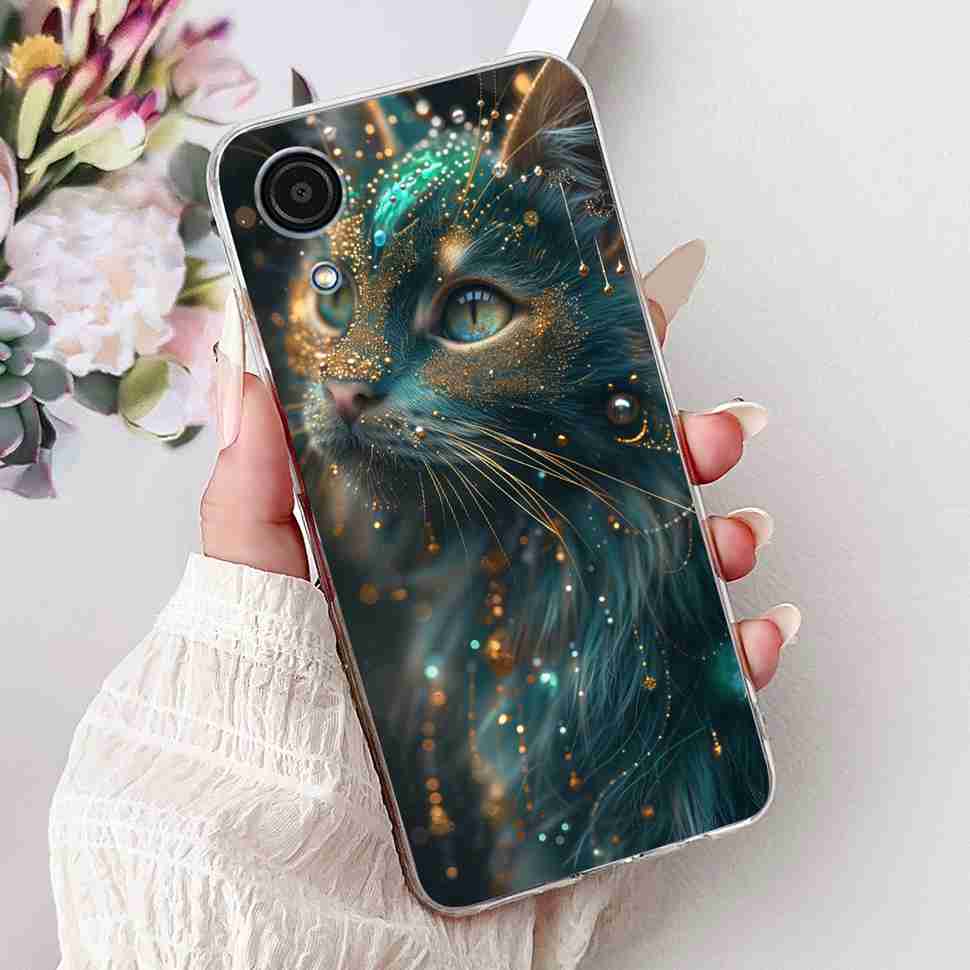 For Samsung A03Core Case Soft Silicone Cute Heart Painted Cover Case For Samsung Galaxy A03 Core SM-A032F TPU Fundas Capa