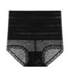 Wave Stripe Postpartum Body Shaper Lace Flower Tummy Control Underwear Butt Lifter Briefs  Women