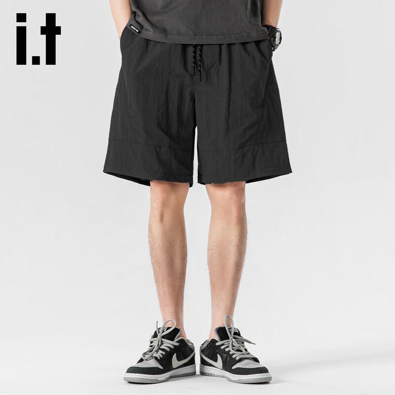 Men s Quick-Dry Casual Loose Fit Shorts L