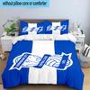 3pcs Birming-ham Football Club Printed Bedding Set Duvet Cover Closure Includes 1 Duvet Cover & 2 Pillowcases Bedding Sets Home Decor Gifts