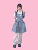 PONY PRESS CLUB Signature Frill Apron (Navy)