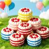 Strawberry Cake Design Simulation Food Toy Color Random Slow Rising Toy  For Adults