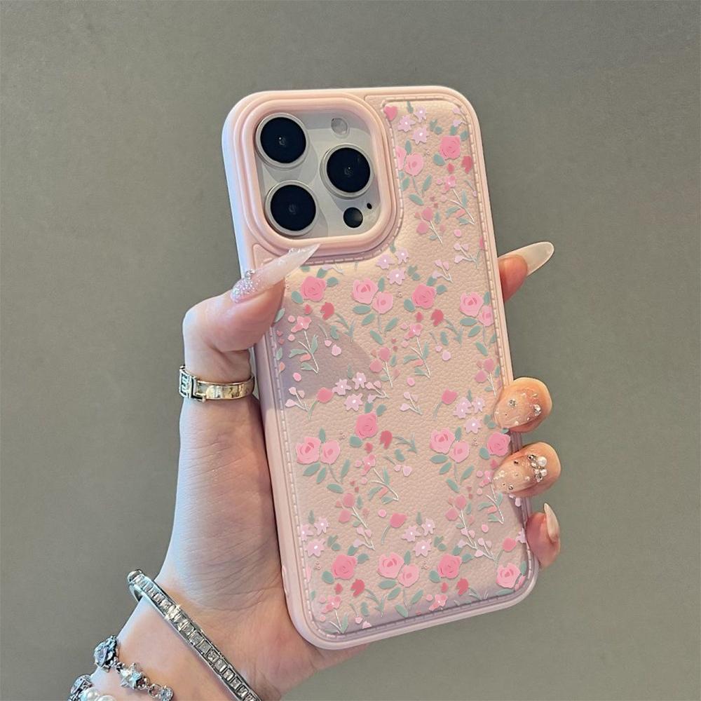 Blue Premium Flower Phone Case For IPhone 17 17Air 16 15 Case For IPhone 11 13 12 14 Pro Max 16 15 14 Plus Cover Case Funda