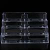 Display Holder Name Card Display Stand Transparent Business Card Storage Box  Organization Stand