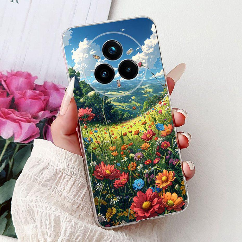 Fashion Painting Case For Realme 14 Pro+ 14Pro 5G Soft Silicone TPU Phone Cases For Realme 14 Pro Plus 5G Back Cover Bumpers