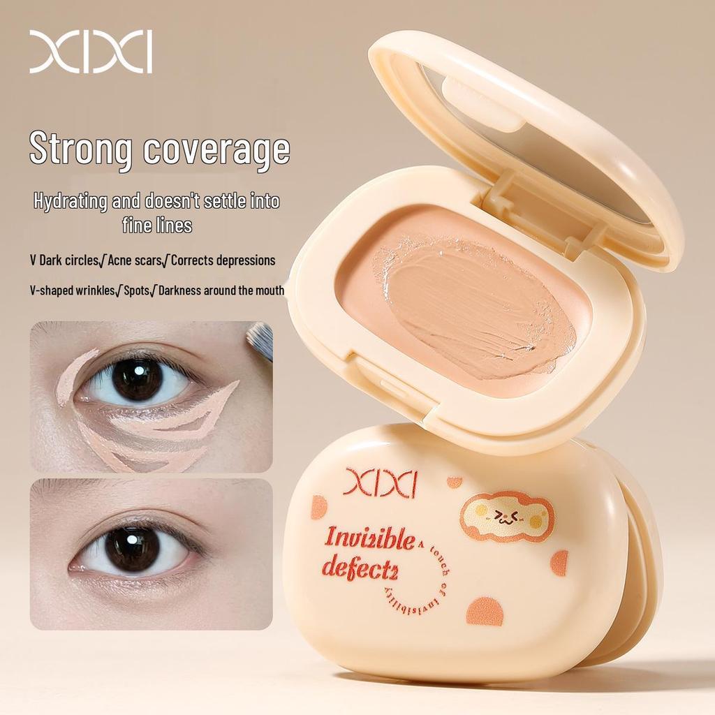Xixi Soft & Smooth Traceless Concealer: Covers Tattoos, Spots, Acne Scars, Dark Circles, and Reduces Nasolabial Folds