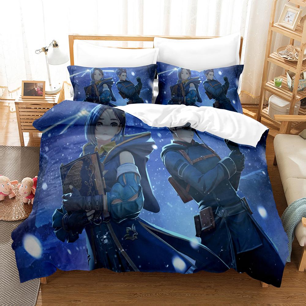 Hot Game Tales Of Arise Bedding Set Modern 3D Print Comforter Duvet Cover Pillowcases Duvet Cover Queen Single Size Dropshipping