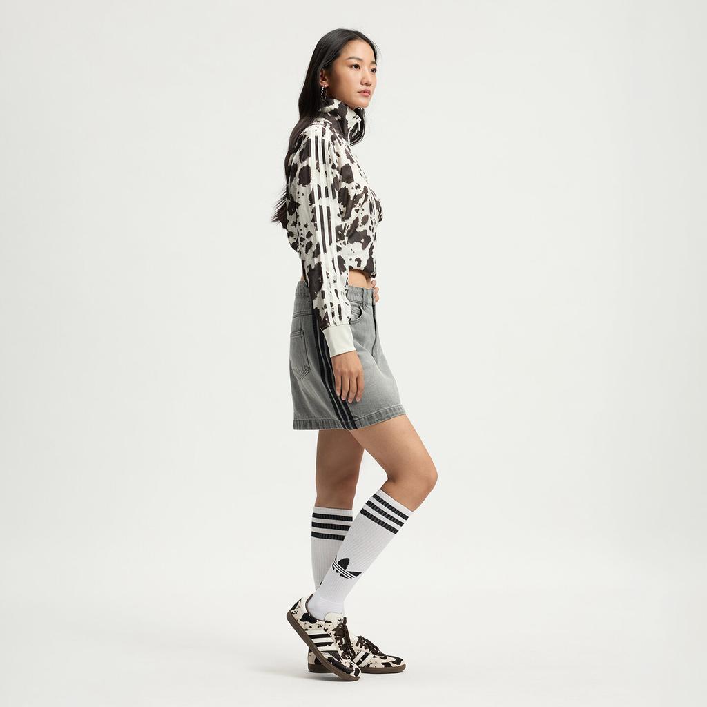 adidas Samba OG Cow Print Dark Brown White (Women's)
