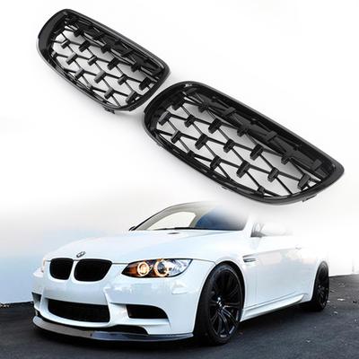 Přední ledvinková mřížka gril pasuje na BMW 2007-2010 E92 E93 328i 335i 2DR Meteorická černá