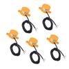 5PCS Circular Proximity Switch Distance Detection Sensor PNP Normally Open 10‑36VDC IP65 Protection
