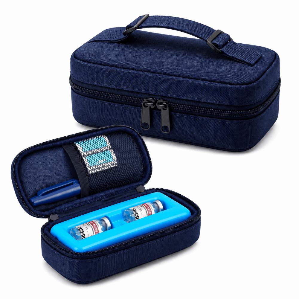 Insulated Material Insulin Cooler Bag Cold Storage Design Medicine Travel Bag  For Traveling