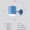 Macaron Creative Wall Lamp Home Living Room Sofa Background Wall Lamp Entrance Aisle Corridor Light Bedside Light Wall Lamp