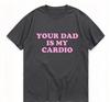 2026 Funny Slogan Tee Unisex Short Sleeve Tee Bright Pink Letter Graphic Humorous Quote Daily Casual Streetwear Tees