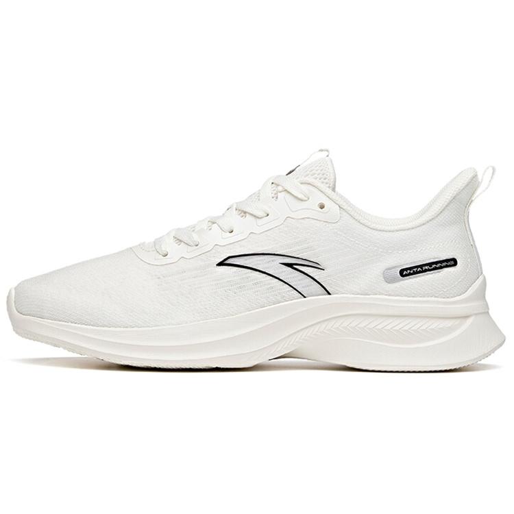 ANTA Running Shoes Low  Ivory White  Men s 112235570S-5 EU 40.5