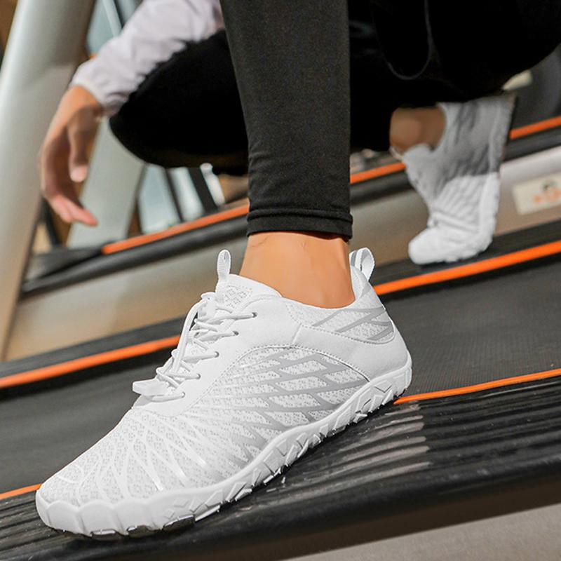 Fashion Men Waterproof Running Shoes Breathable Light Women Training Walking Sneakers Outdoor Trekking Slip-on Sports Shoes Riding Shoes