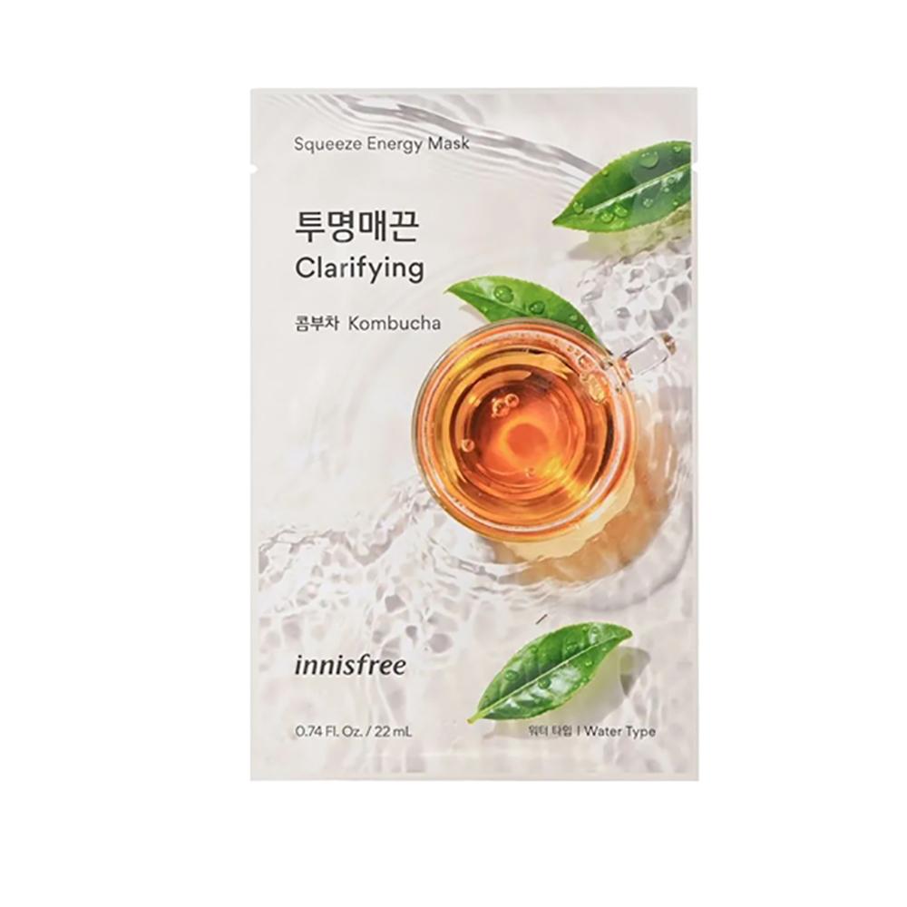 

Innisfree it’s real squeeze mask sheet kombucha 22ml x 10ea