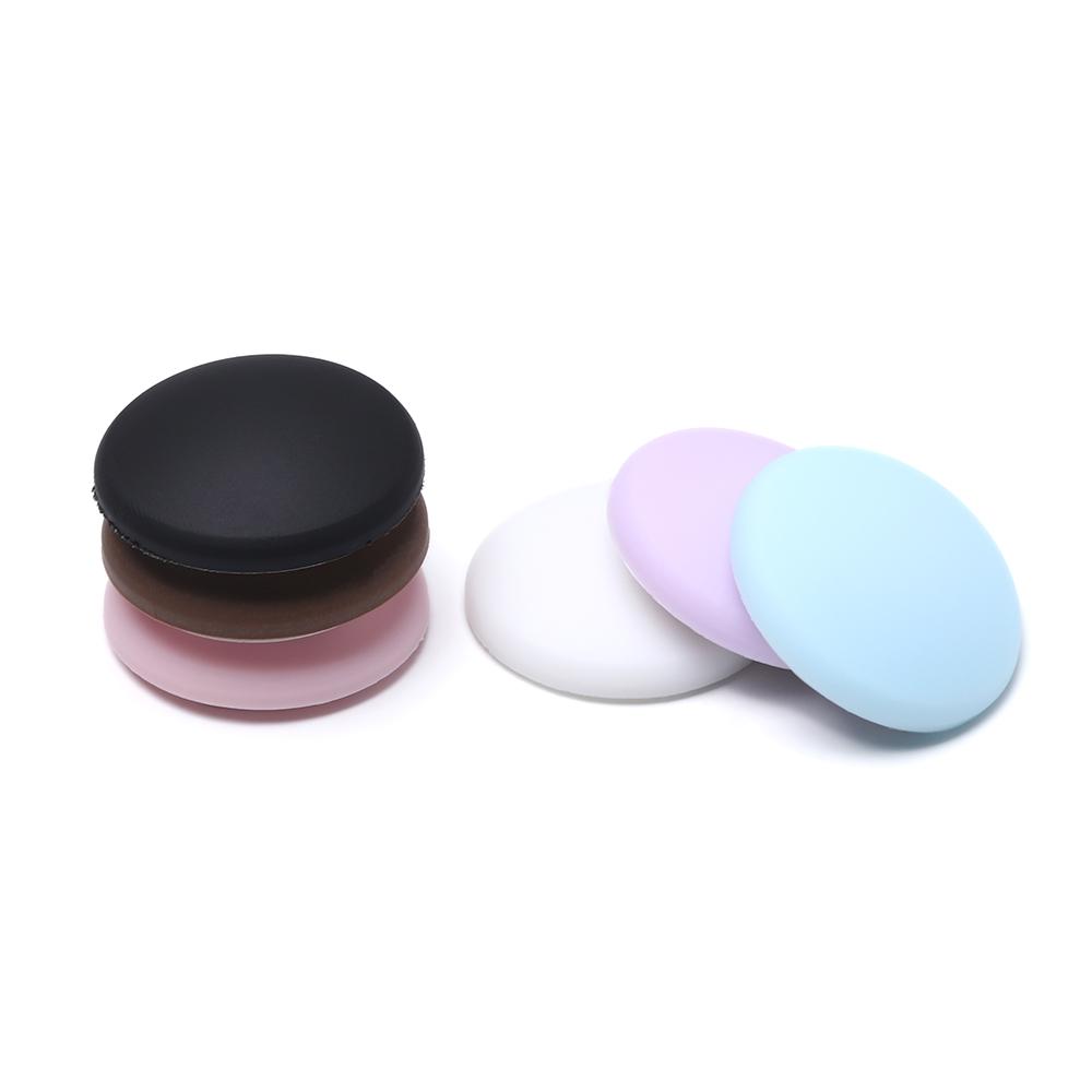 4cm Silikon Türklinken Stopper Anti-Rutsch Aufkleber Wandschutz Gummi Puffer Runde Türklinke Aufprallschutz Selbstklebender Stoßfänger