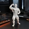 3D tištěná figurka kulturisty svalovce, Mini ozdoba na stůl pro fitness sportovce, Detailní PLA socha pro posilovnu, kancelář, herní sestavu, Kreativní dárek pro