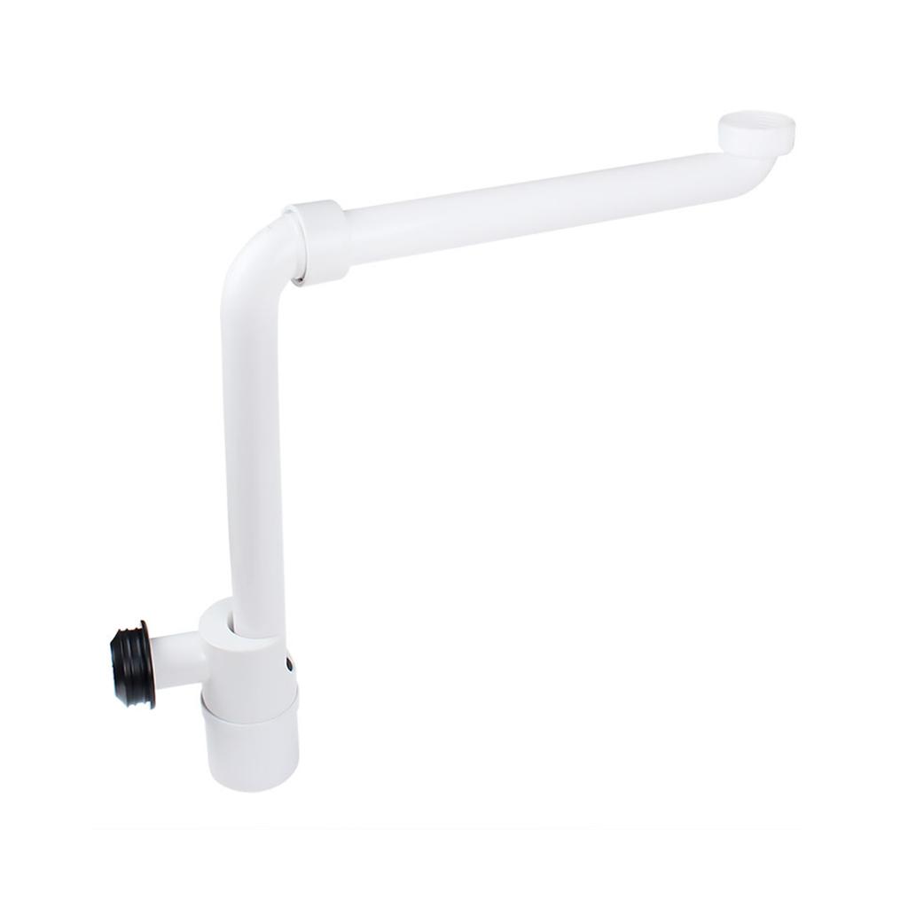 1-1/4inch Slip Inlet Drain Space Saving Sink Waste Trap Adjustable Washbasin Siphon Bathroom Basin Sink Waste Trap