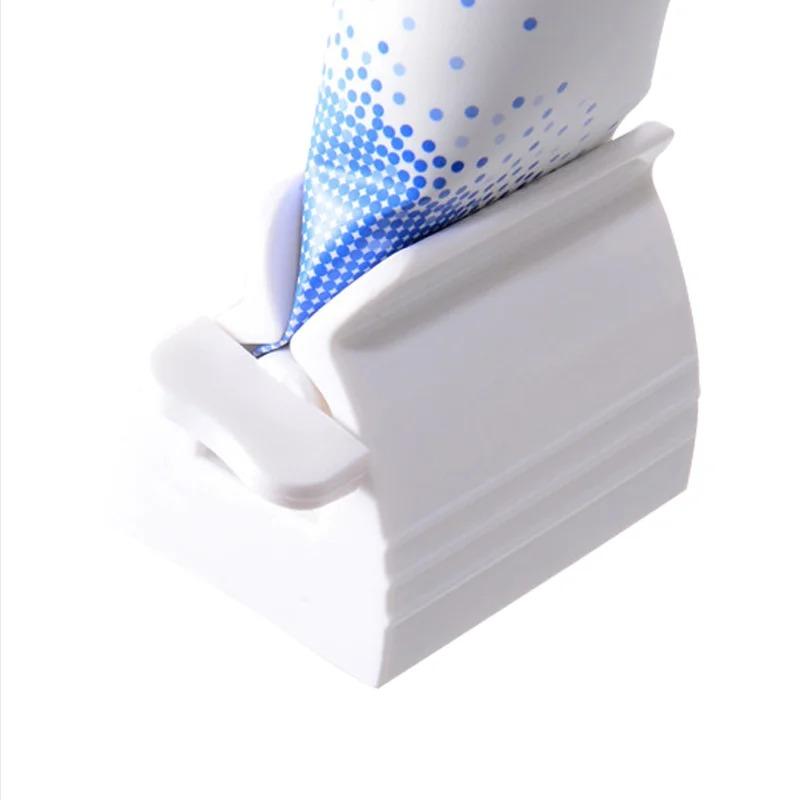 1Pcs Rolling Toothpaste Device Tube Dispenser Holder Multifunctional Plastic Facial  Squeezer Press for Bathroom Accessories
