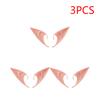 1-20pair Mysterious Angel Elf Ears Artificial Latex Ears for Halloween Decor Fairy Cosplay Costume Masquerade Accessories