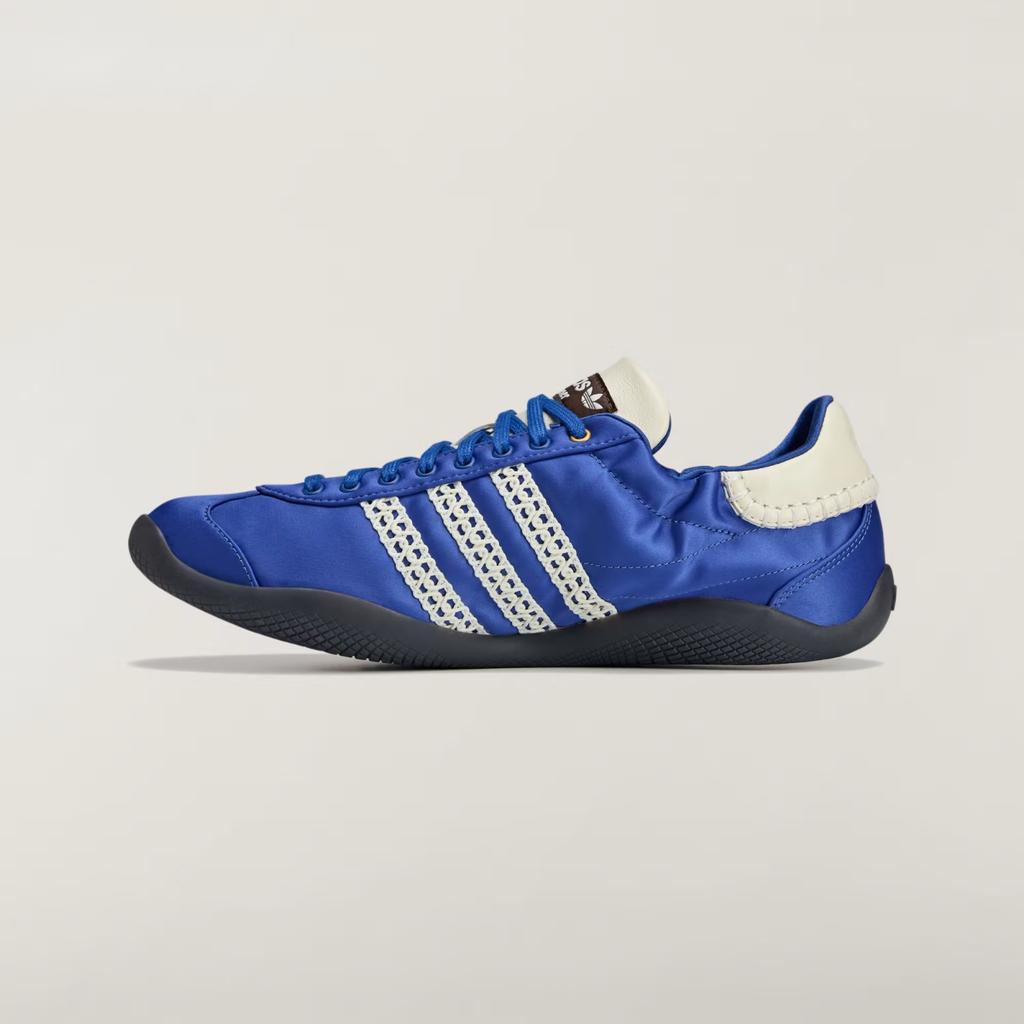 JR1774 Wales Bonner adidas Originals Karintha Low Satin Blue (Men's)