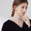 New Instantly Beautiful Girl Petal Lace Fake Collar Playful and Cute Pure Cotton Collared Shirt Ties